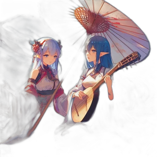 umbrella, weapon, dragon, sword transparent PNG cut-out