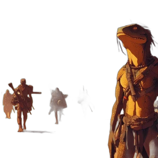 robot, dragon, creature, concept art transparent PNG cut-out