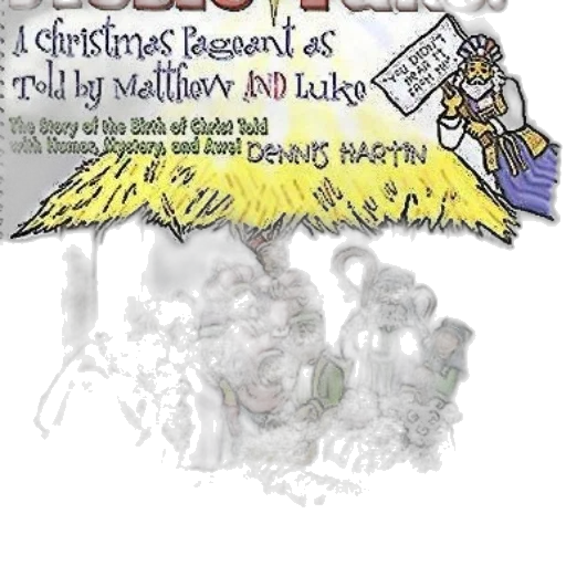 snow, christmas, pageant, book transparent PNG cut-out