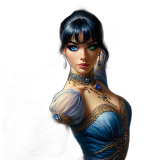 jewelry, dress, crown, face transparent PNG cut-out