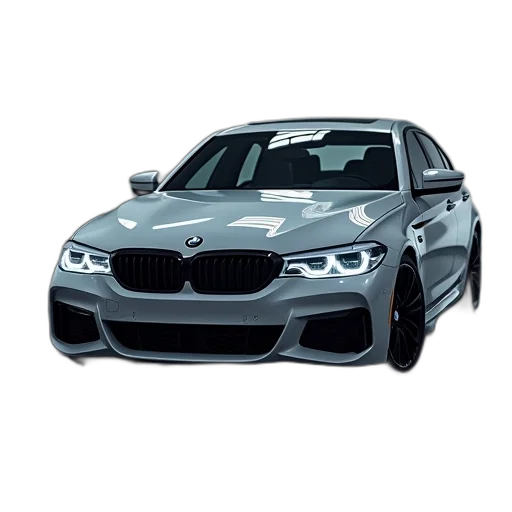 car, photorealistic, 3d render, emblem transparent PNG cut-out