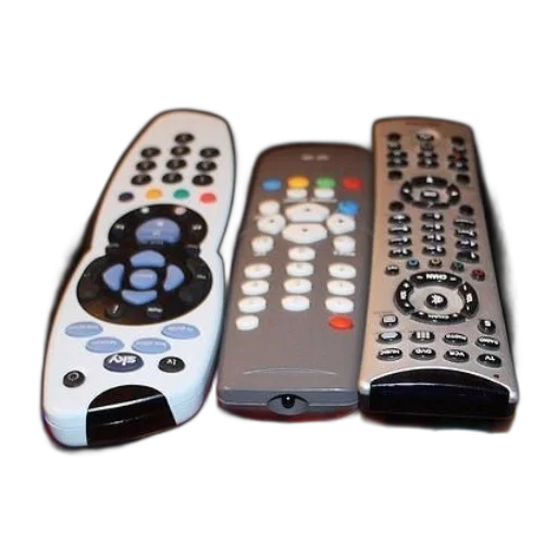 3d render, photorealistic, row, remote transparent PNG cut-out