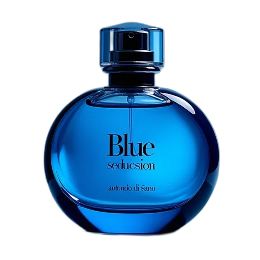 bottle, blue, antonio, sano transparent PNG cut-out