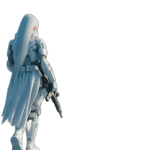 robot, weapon, sword, staff transparent PNG cut-out