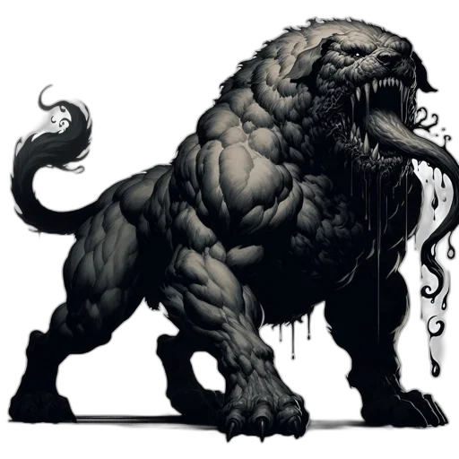 creature, animal, dragon, concept art transparent PNG cut-out