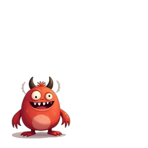 creature, animal, dragon, crown transparent PNG cut-out