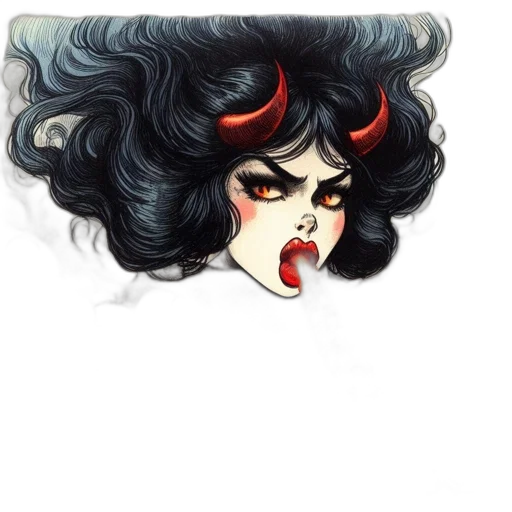 face, hair, fantasy art, pixel art transparent PNG cut-out