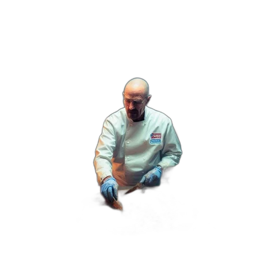 staff, jacket, creature, weapon transparent PNG cut-out