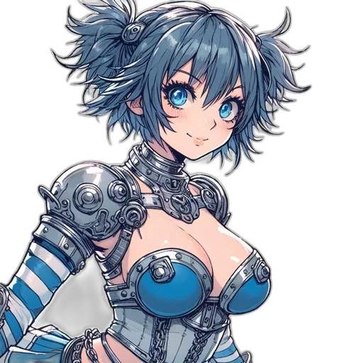 robot, weapon, sword, dress transparent PNG cut-out