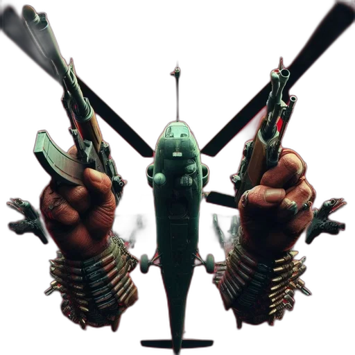 weapon, robot, staff, sword transparent PNG cut-out