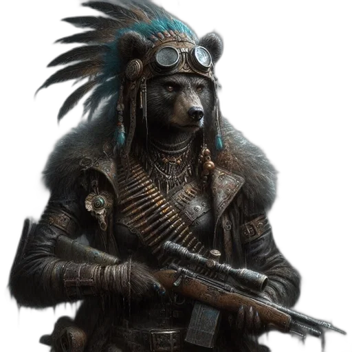 mask, weapon, animal, staff transparent PNG cut-out