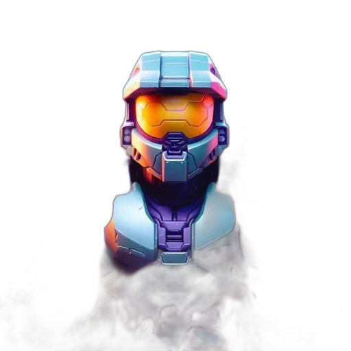 robot, face, mask, weapon transparent PNG cut-out