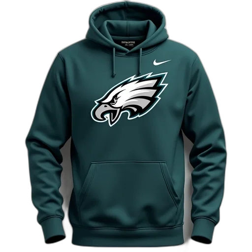 jacket, green, nike, philadelphia transparent PNG cut-out