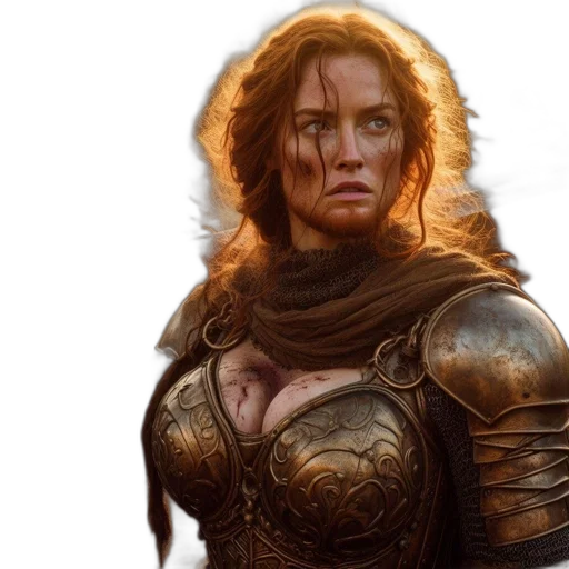 fantasy art, concept art, comic book art, photorealistic transparent PNG cut-out