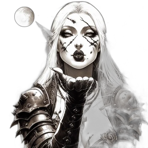 mask, face, comic book art, fantasy art transparent PNG cut-out