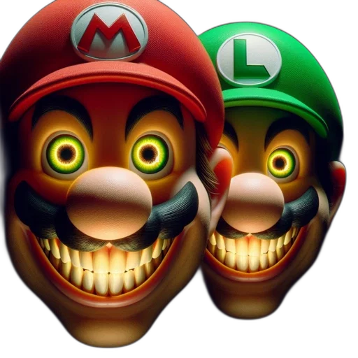 mask, face, concept art, 3d render transparent PNG cut-out