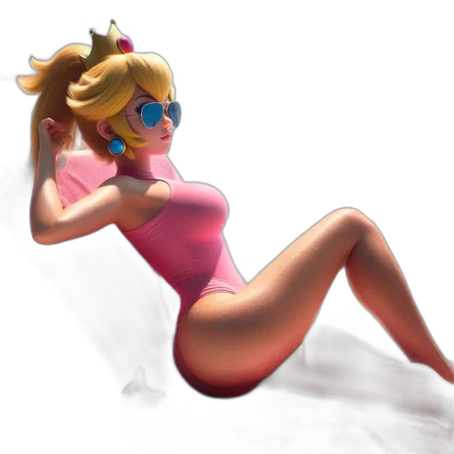 dress, concept art, 3d render, pixel art transparent PNG cut-out
