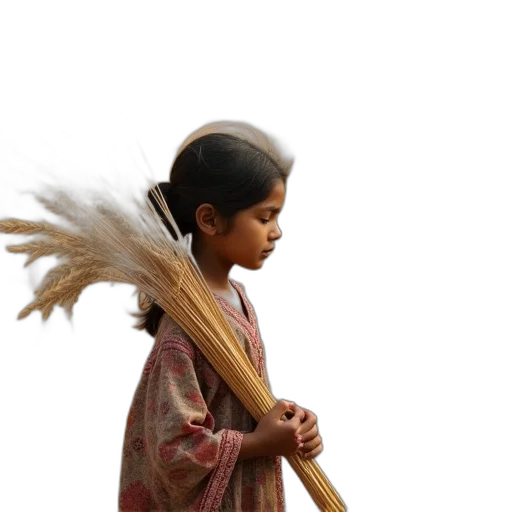 weapon, staff, hair, sword transparent PNG cut-out