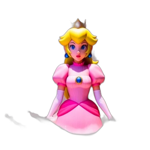 dress, crown, staff, weapon transparent PNG cut-out