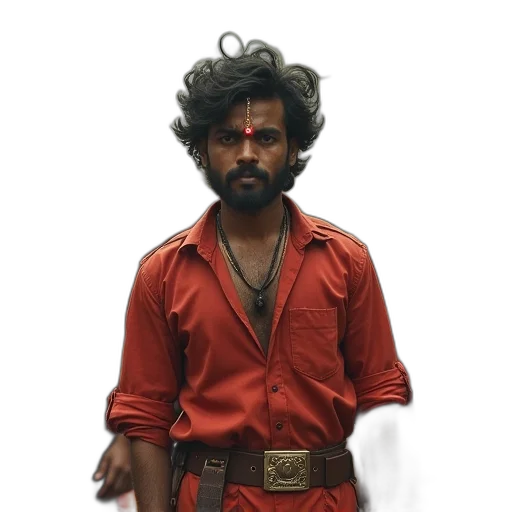 staff, concept art, comic book art, red transparent PNG cut-out
