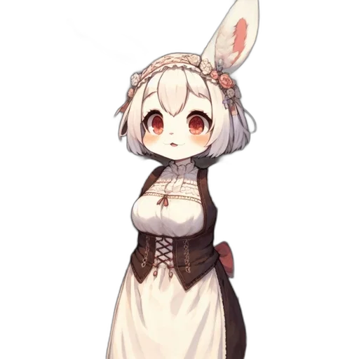 staff, dress, animal, weapon transparent PNG cut-out