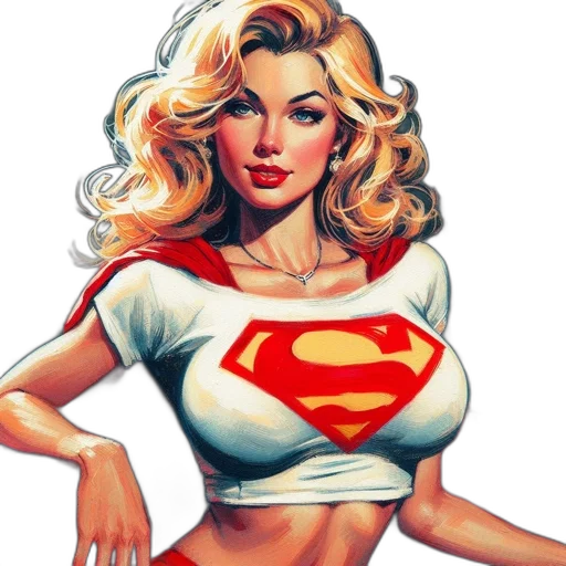 comic book art, photorealistic, cartoon, fantasy art transparent PNG cut-out