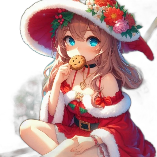 hat, staff, dress, weapon transparent PNG cut-out