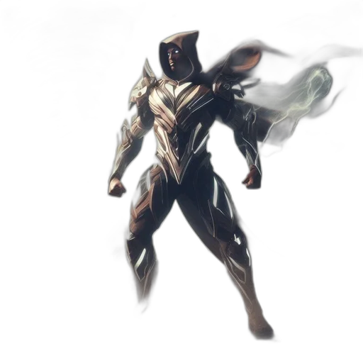 robot, mask, weapon, sword transparent PNG cut-out