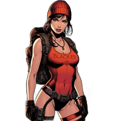 comic book art, concept art, cartoon, cyberpunk transparent PNG cut-out