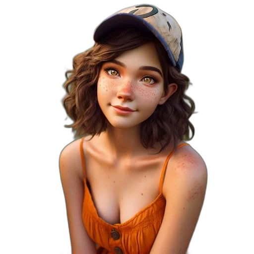 hat, face, dress, mask transparent PNG cut-out