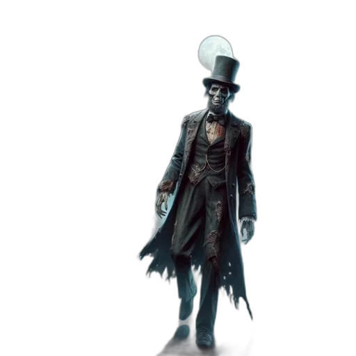 hat, staff, mask, robot transparent PNG cut-out