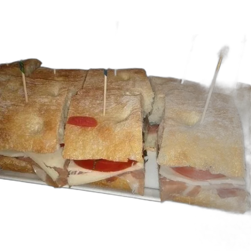 food, platter, sandwiches, toothpicks transparent PNG cut-out