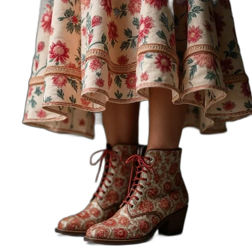 shoes, dress, photorealistic, 3d render transparent PNG cut-out