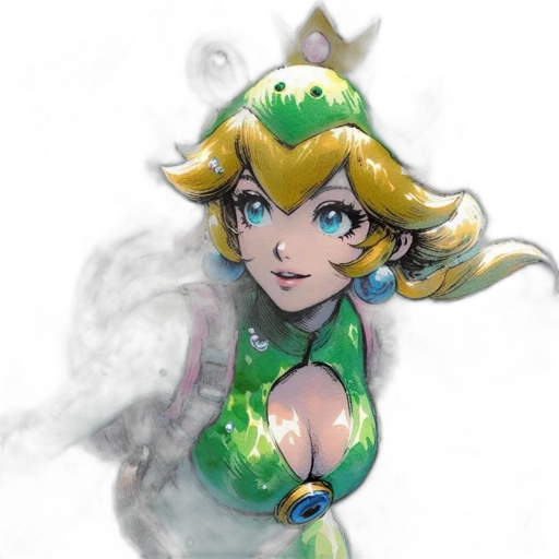 crown, dress, staff, mask transparent PNG cut-out