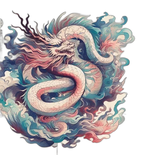 dragon, creature, fantasy art, concept art transparent PNG cut-out