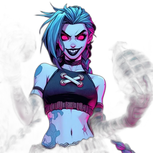 concept art, comic book art, cyberpunk, fantasy art transparent PNG cut-out