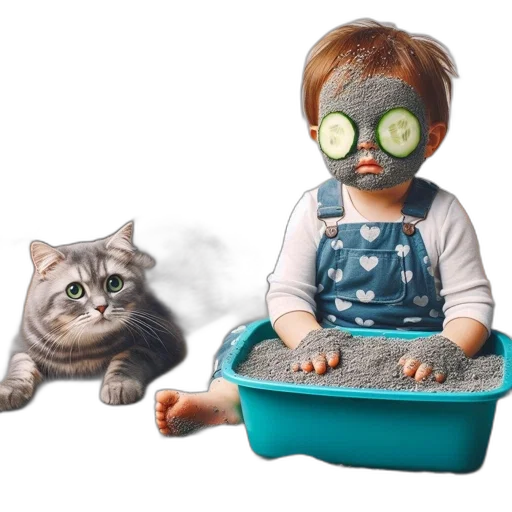 mask, creature, photorealistic, underwater transparent PNG cut-out