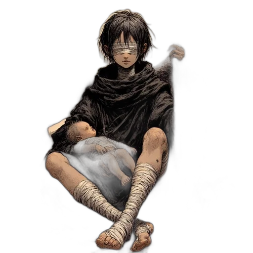 mask, weapon, sword, staff transparent PNG cut-out