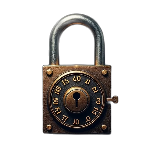 jewelry, jacket, combination, padlock transparent PNG cut-out