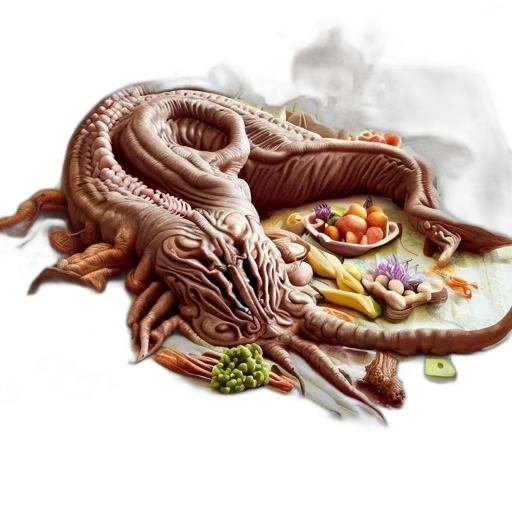 food, dragon, creature, animal transparent PNG cut-out