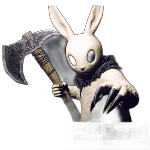 mask, weapon, staff, animal transparent PNG cut-out