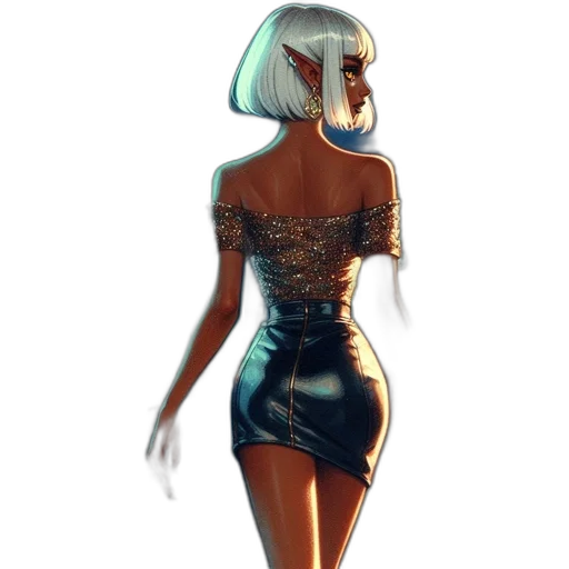 dress, robot, jacket, creature transparent PNG cut-out