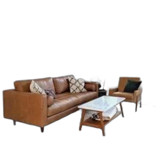 furniture, 3d render, photorealistic, earth tones transparent PNG cut-out