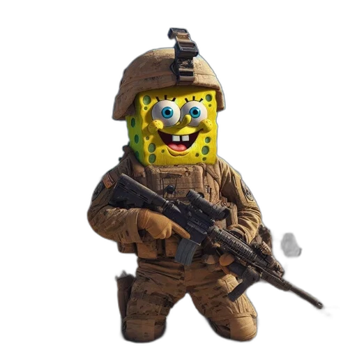weapon, animal, creature, face transparent PNG cut-out