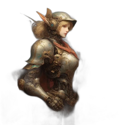 dragon, face, sword, weapon transparent PNG cut-out