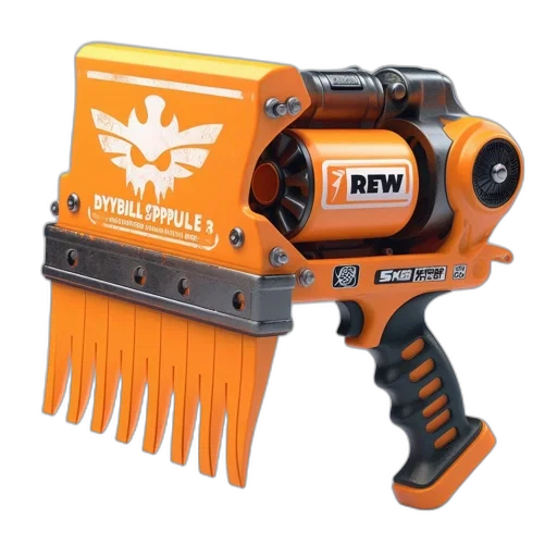 weapon, artistic, rendition, imaginative transparent PNG cut-out