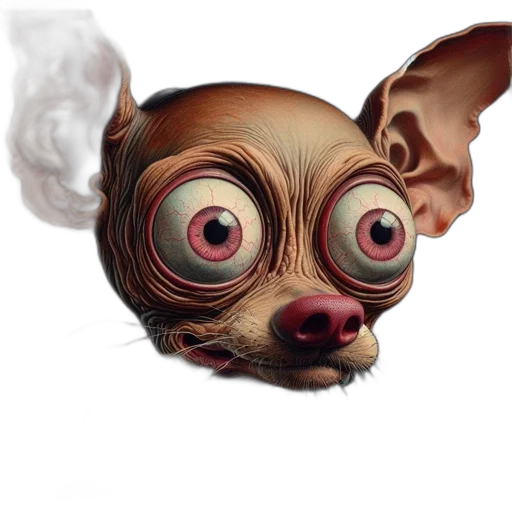 mask, creature, animal, face transparent PNG cut-out