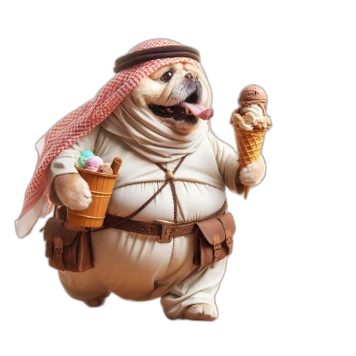 food, staff, creature, animal transparent PNG cut-out