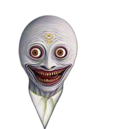 mask, face, creature, staff transparent PNG cut-out