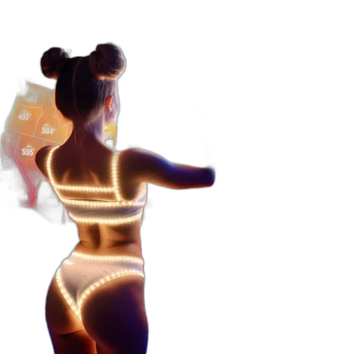 dress, robot, jewelry, bottle transparent PNG cut-out